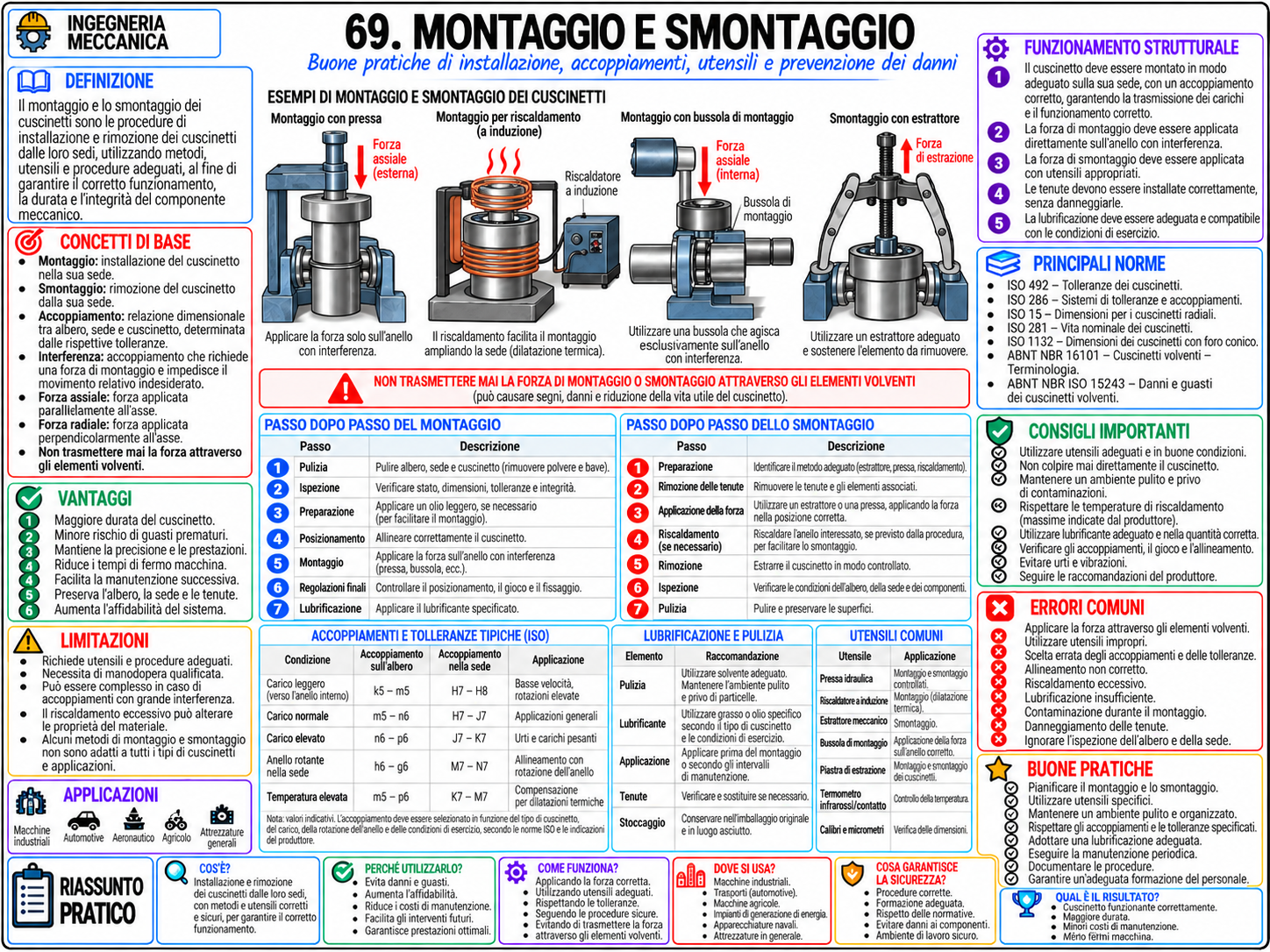 Mappa mentale di Ingegneria Meccanica (5/10)