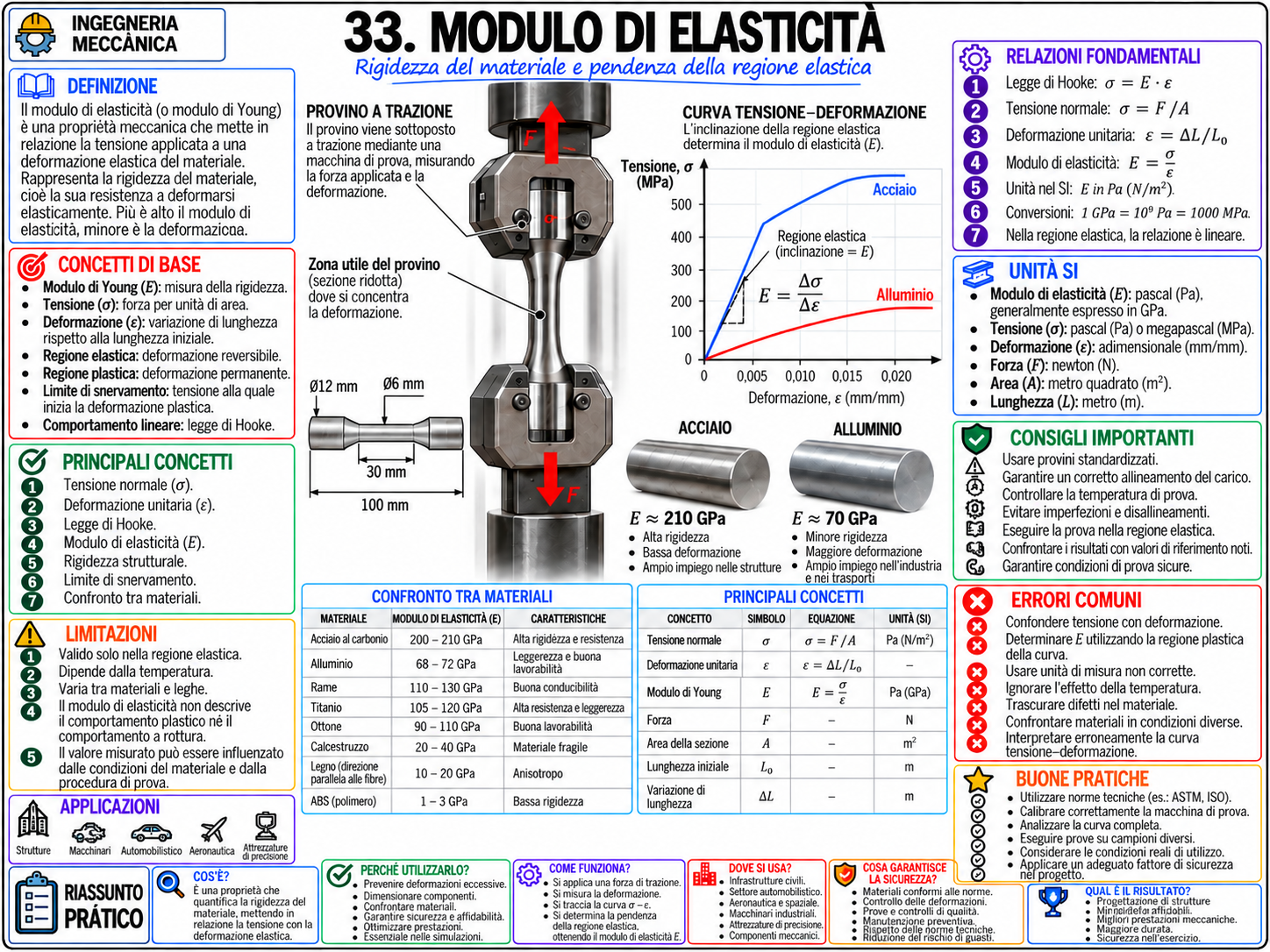 Mappa mentale di Ingegneria Meccanica (2/10)