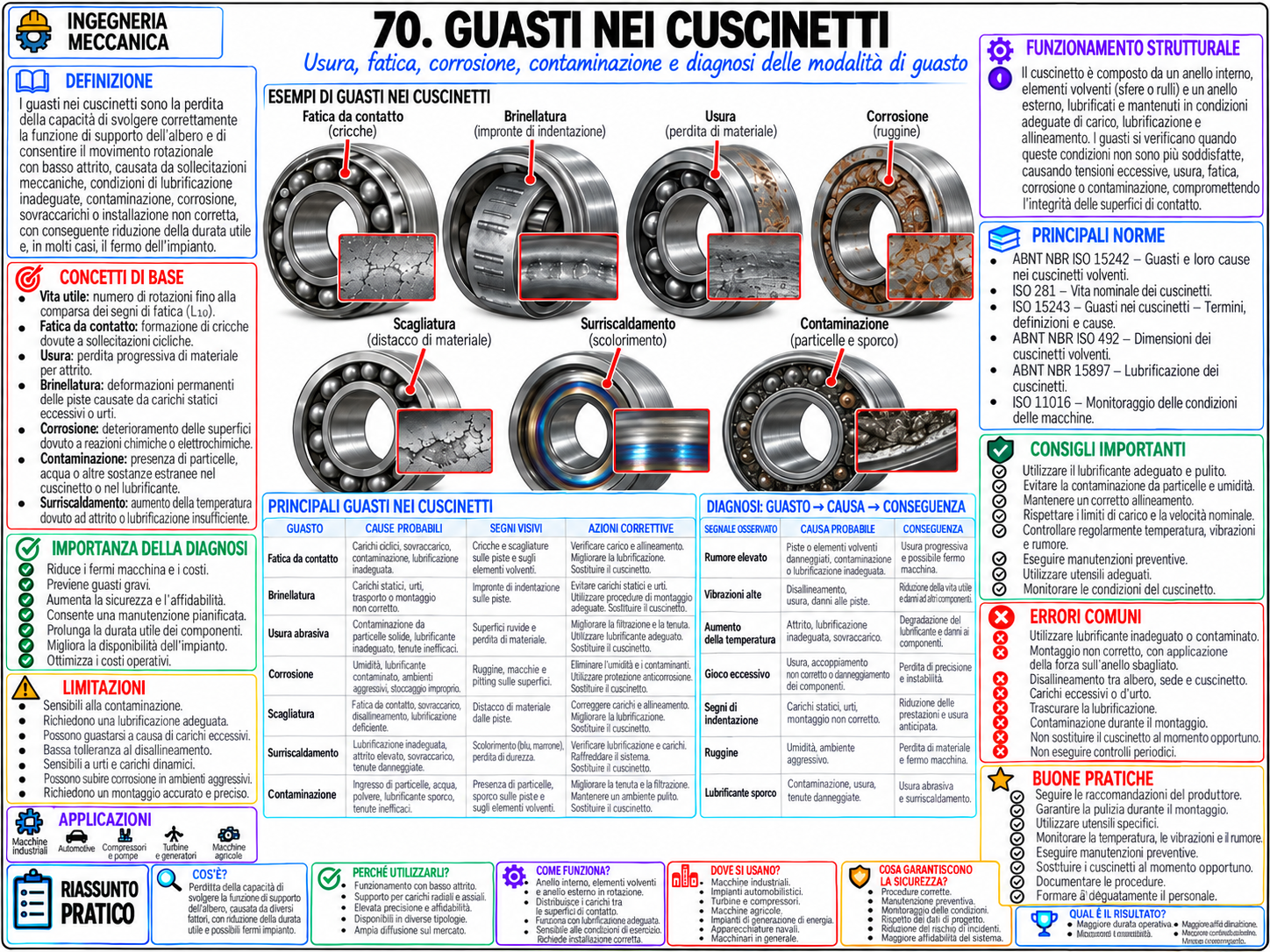 Mappa mentale di Ingegneria Meccanica (4/10)