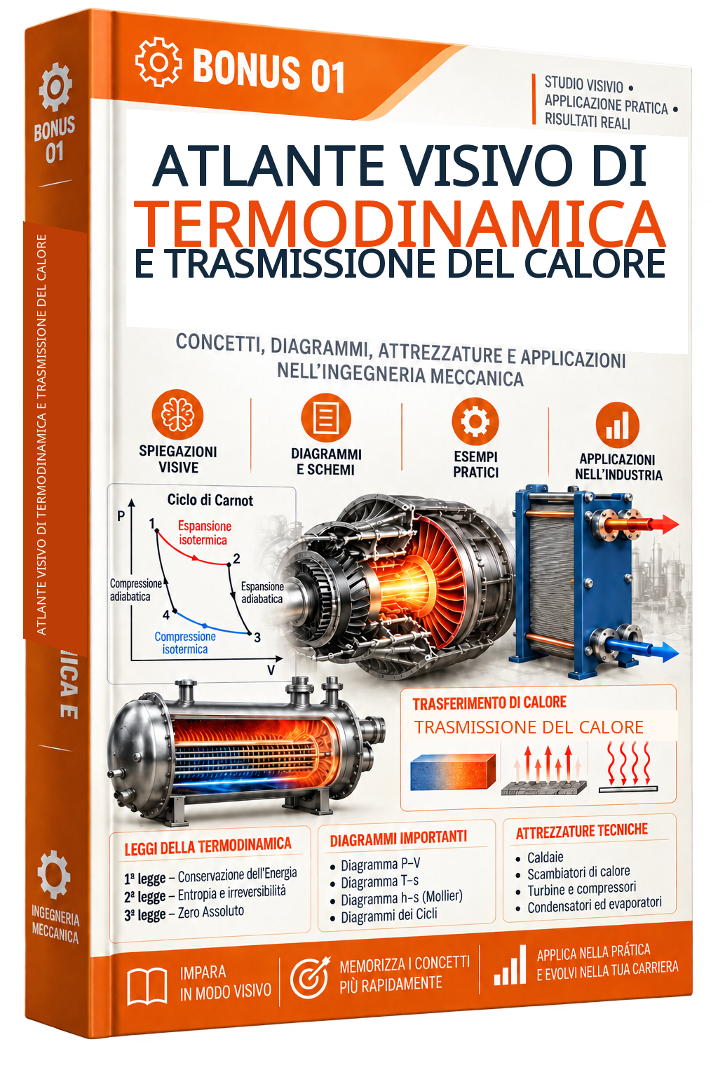 BONUS 01 - ATLANTE VISIVO DI TERMODINAMICA E TRASMISSIONE DEL CALORE